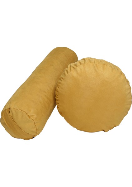 Meditasyon Minderi + Bolster Minderi 2'li Set Tay Taüyü Pamuklu Kumaş + 2'li Ahşap Yoga Blok fiyatları