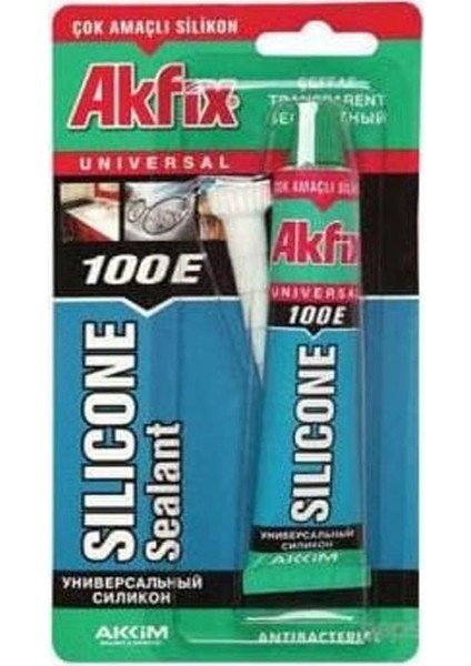 100E Genel Amaçlı Beyaz Silikon Tüp 50 ml