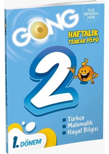 Gong 2. Sınıf 1. Dönem Haftalık Tekrar Föyü