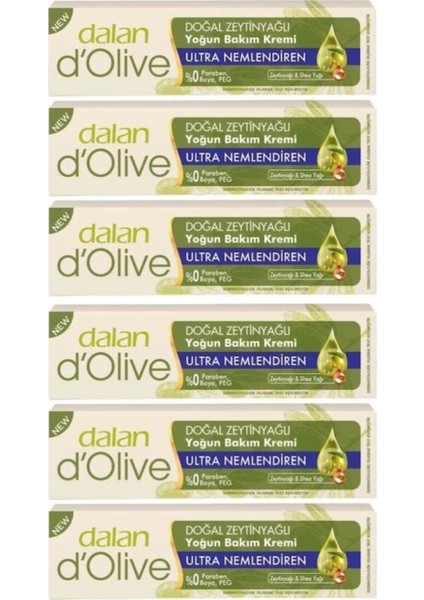 D'olive Yoğun Bakım Kremi 20 ml 6'lı Set