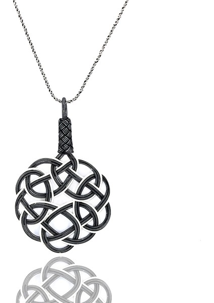 1000 Ayar Kazaziye Kadın Gümüş Kolye