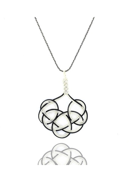 1000 Ayar Kazaziye Kadın Gümüş Kolye