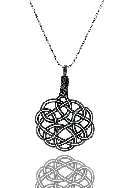 1000 Ayar Kazaziye Kadın Gümüş Kolye