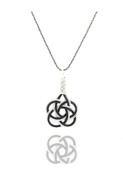 1000 Ayar Kazaziye Kadın Gümüş Kolye