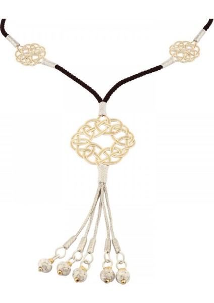 1000 Ayar Kazaziye Kadın Gümüş Kolye