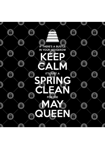 Keep Calm: It'S Just A Spring Clean For The May Queen Kupa Bardak