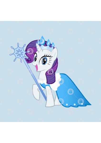Queen Rarity Frostine Kupa Bardak