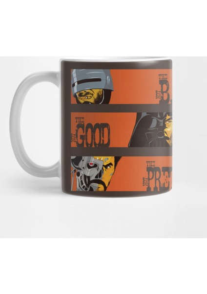Spaghetti Western Cyborgs Kupa Bardak