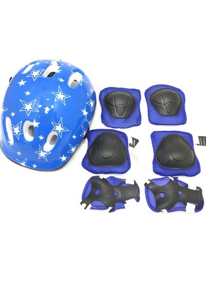 Pasifik Toys Kask Dizlik Dirseklik Eldiven Koruyucu Set PS501