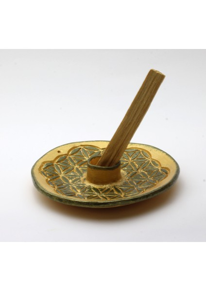 Vivusin El Yapımı Yaşam Çiçeği Seramik Palo Santo Tütsülük modelleri