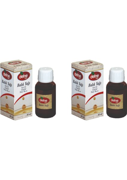 Balık Yağı 50 ml 2'li