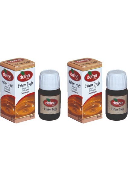 Yılan Yağı 20 ml 2'li