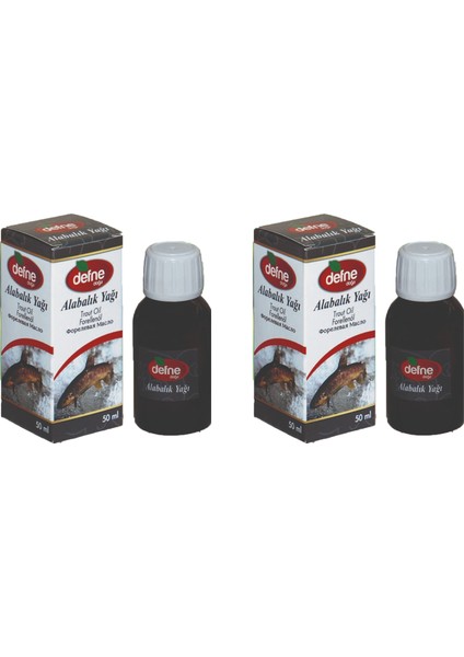 Alabalık Yağı 50 ml 2'li