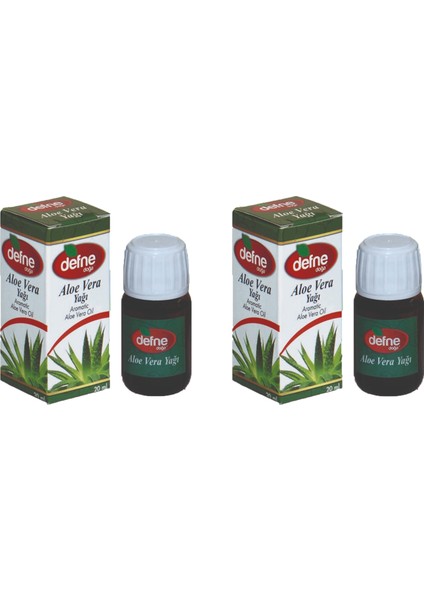 Aloevera Yağı 20 ml 2'li