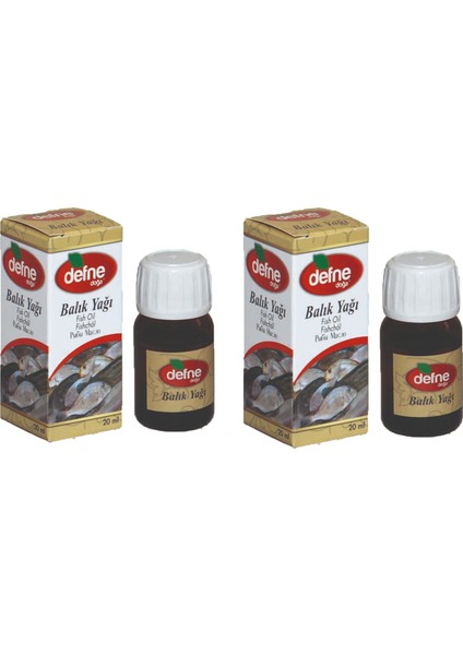 Balık Yağı 20 ml 2'li