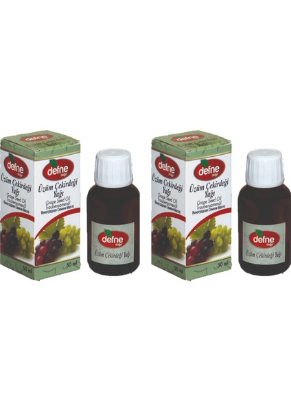 Üzüm Çekirdeği Yağı 50 ml 2'li