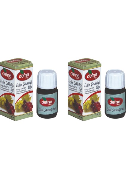 Üzüm Çekirdeği Yağı 20 ml 2'li