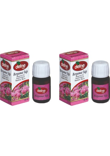 Bergamut Yağı 20 ml 2'li