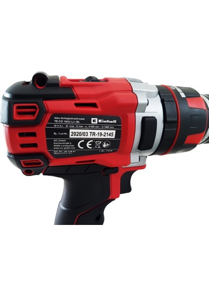 Te-Cd 18/50 Li-I Bl Kömürsüz Darbeli Matkap - 18V 4 Ah Çift Akülü Set
