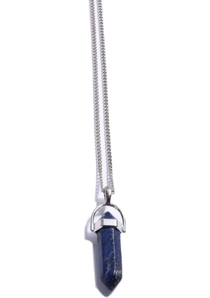 Lapis Lazuli Doğaltaş Çivi Kolye