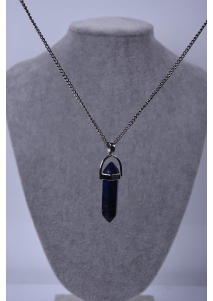 Lapis Lazuli Doğaltaş Çivi Kolye