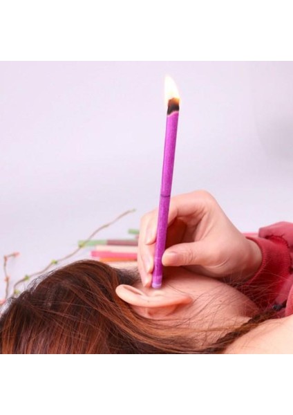 Evde Doğal Aromaterapi Kulak Içi Buşon Dış Kulak Bakım Aracı Kiri Temizleme Mumu Balmumu Wax 2li fırsatları