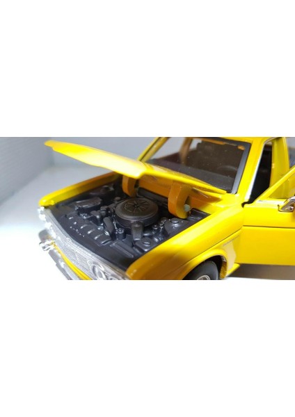 1971 Datsun 510 1:24 Sarı Model Araba fırsatları
