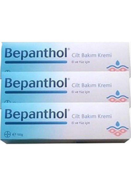 Cilt Bakım Krem 100 gr 3 'lü