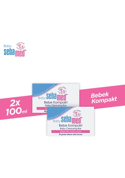 Bebek Compact 100 gr Sabunu 2 Adet