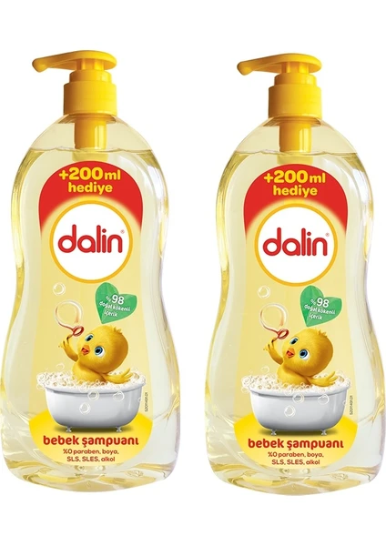 Bebe Şampuanı 900 ml  x 2 Adet