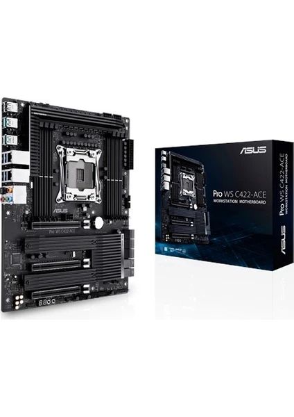 Pro WS C422-Ace Intel C422 (OC) DDR4 2933 MHz Lga2066 Atx Anakart