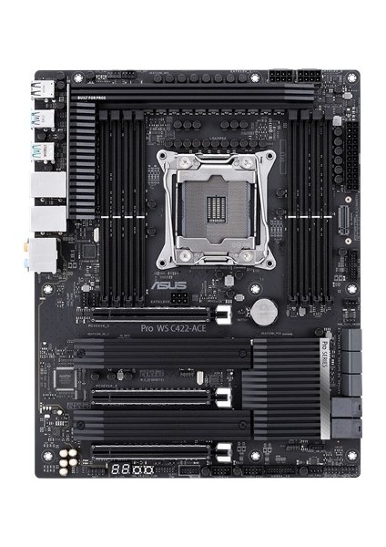 Pro WS C422-Ace Intel C422 (OC) DDR4 2933 MHz Lga2066 Atx Anakart