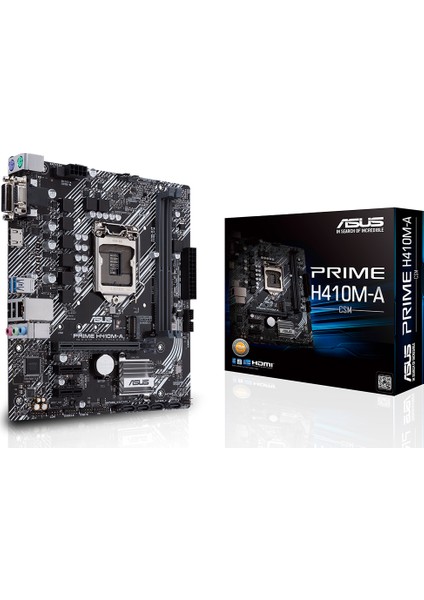 Prime H410M-A/CSM Intel H410 DDR4 2933 MHz Lga1200 mAtx Anakart