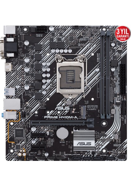 Prime H410M-A/CSM Intel H410 DDR4 2933 MHz Lga1200 mAtx Anakart