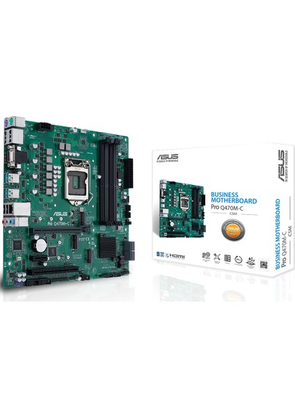 Pro Q470M-C/CSM Intel Q470 DDR4 2933 MHz Lga1200 mAtx Anakart