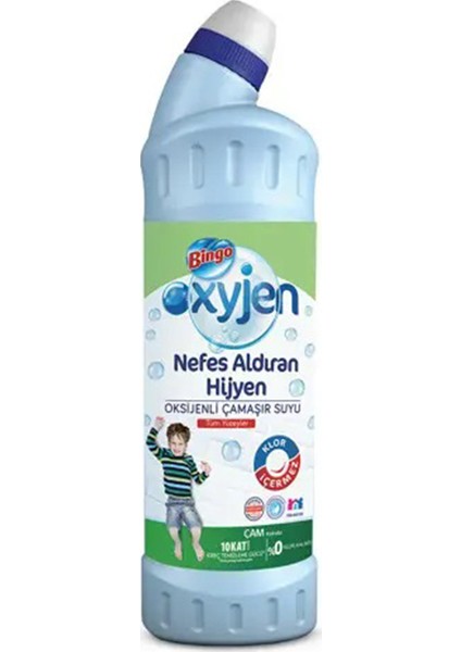 Oksijenli Çamaşır Suyu 750ML Çam Kokulu -15'li