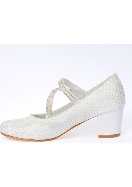 Kiko 750 Çupra Günlük Kız Çocuk 4 cm Topuk Babet Ayakkabı Sedef modelleri