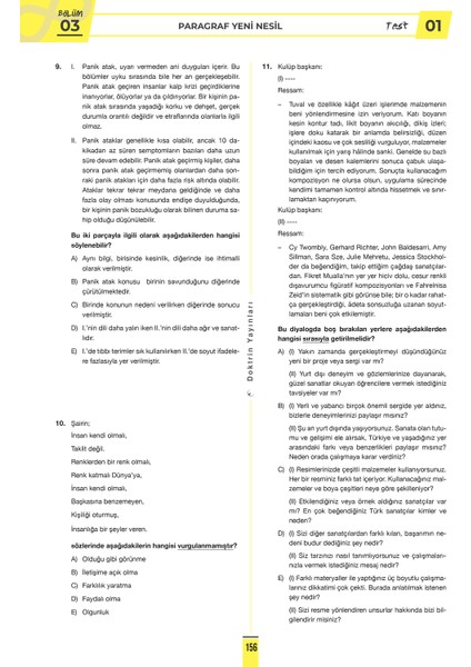 Sıfırdan Sonsuza Türkçe Tamamı Çözümlü Soru Bankası fırsatları