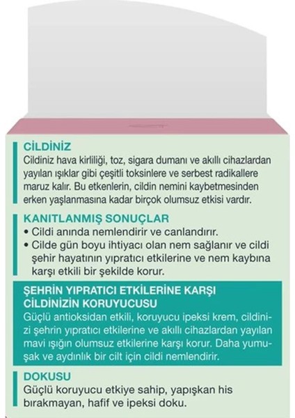 Hydralist Detoks Koruyucu Krem 50 Ml. 2'li (Üzüm Kompleksi-Hyaluronik Asit)