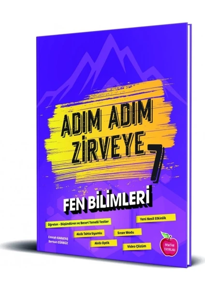 Newton Yayınları 7. Sınıf Fen Bilimleri Adım Adım Zirveye Soru Bankası