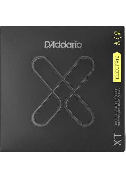 D'addario XTE0946 Super Light Top/regular Bottom Set Elektro Gitar Teli 09-46