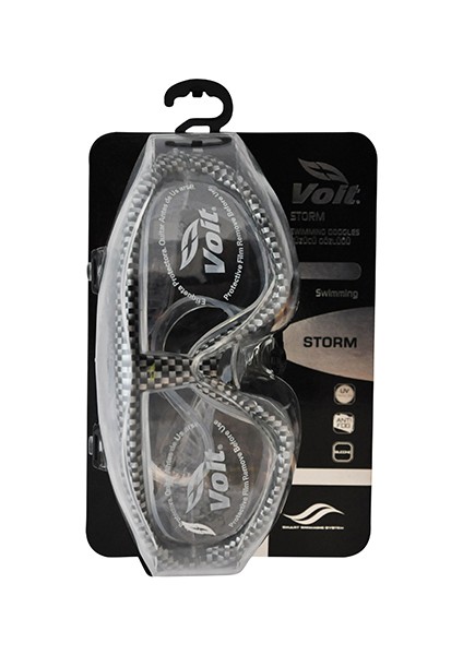 Storm Yüzücü Gözlüğü Karbon + Voit Bone Siyah + Voit Kulak Burun Tıkacı modelleri