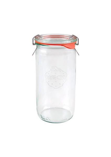 340 ml Cam Silindir Saklama Kavanozu