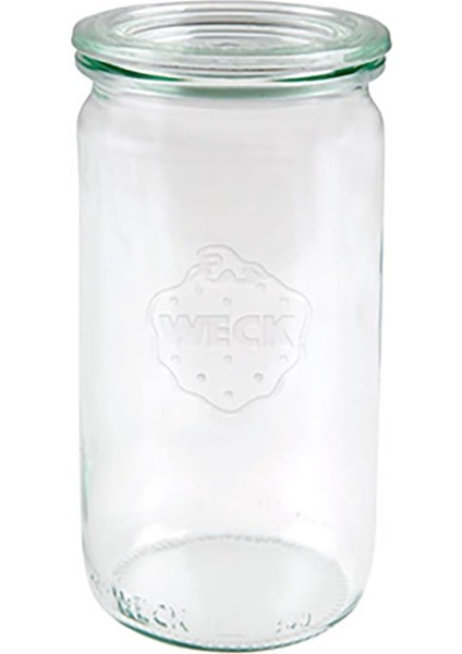 340 ml Cam Silindir Saklama Kavanozu