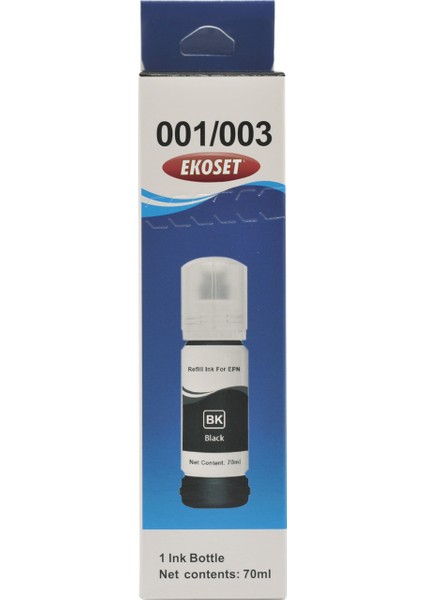 EcoTank L3111 103 serisi Uyumlu Siyah Muadil Mürekkep 70ml 103 serisi fiyatları