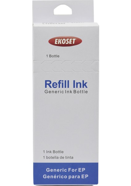 Ecotank M1100 M1120 M1140 M1170 M1180 Uyumlu Mürekkep Siyah 140 ml