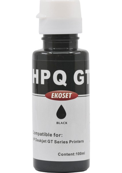 ink Tank 115 315 415 GT5810 GT5820 uyumlu siyah mürekkep 100ml