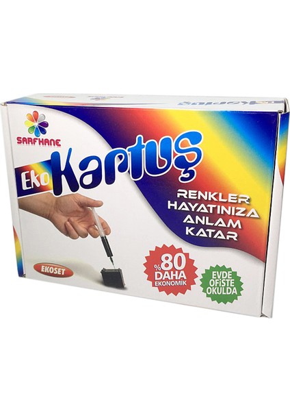 Brother DCP-T500W uyumlu mürekkep 4 renk 100 ml