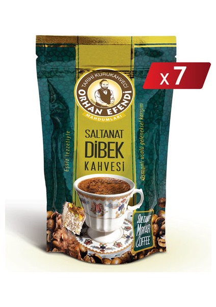 Saltanat Dibek Kahvesi 200 gr x 7 Adet