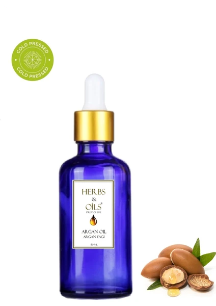 Herbs & Oils Argan Oil  Argan Yağı 50 ML Soğuk Sıkım